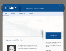 Tablet Screenshot of mundan.net